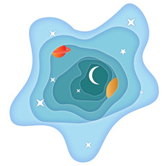 Cosmos of the planet.