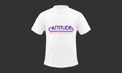 Lifestyle T Shirt Design, Attitude T Shirt