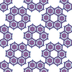 Seamless Geometric Pattern. Abstract texture designs can be used for backgrounds, motifs, textile, wallpapers, fabrics, gift wrapping, templates. Design Paper For Scrapbook. Vector.