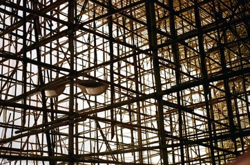 Bamboo scaffold in Hong Kong