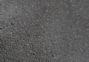wet asphalt after rain