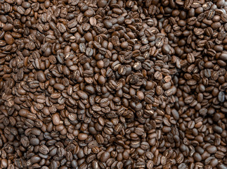 roasted coffee beans for drinks