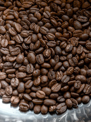 roasted coffee beans for drinks