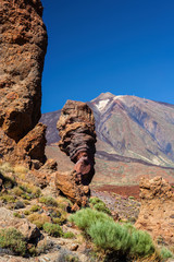Teide National Park Landscape In Tenerife, Canary Islands, Spain