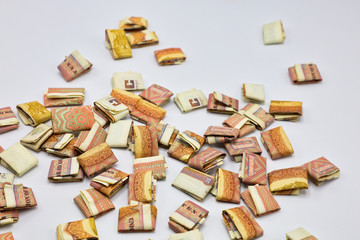 MANDALAY/MYANMAR - 07th January, 2020 : Myanmar Kyats Banknote, Money, Kyat Currency in Myanmar.
