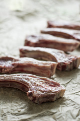 Lamb Chops on Paper
