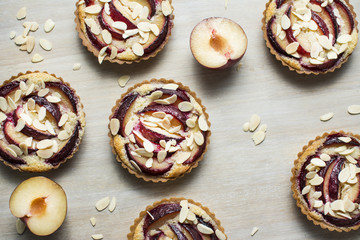 Peach and Almont Tarts