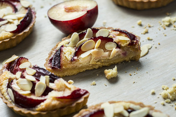 Peach and Almont Tarts