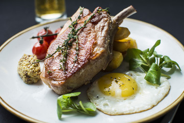 Gammon and Egg Plated