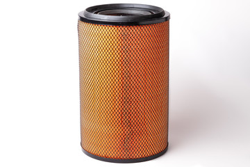 Air filter of a truck to clean the air stream from impurities before feeding it into the cylinders...