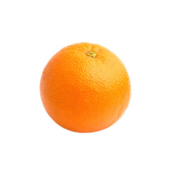 Orange fruits isolated on white background. Clipping Path, food concept. Juicy and sweet and renowned for its concentration of vitamin C