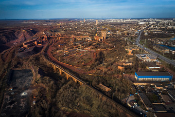 Mining in Kryvyi Rih, Ukraine