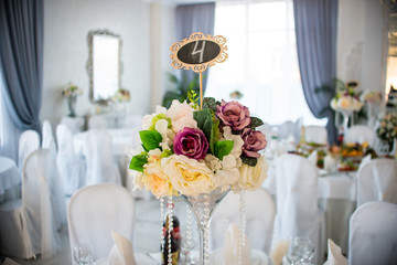 wedding table setting