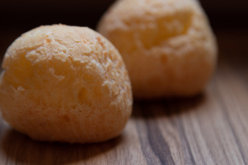 Saboroso Pão de queijo mineiro assado