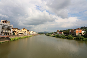 Fototapeta premium Florence the capital of Tuscany in Italy
