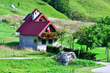 Auf der Passhöhe Sella Carnizza	
