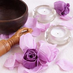 Wellness, Klangschale