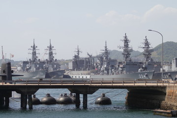 Fototapeta premium 護衛艦隊
