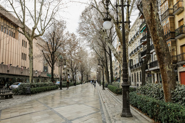 Granada city beautiful buildings spain