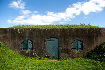 Old military fort detail