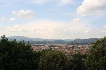 Naklejka na ściany i meble Florence the capital of Tuscany in Italy