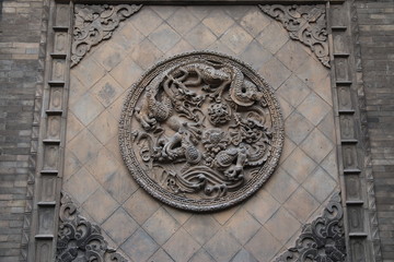 Dragon à Pingyao, Chine	