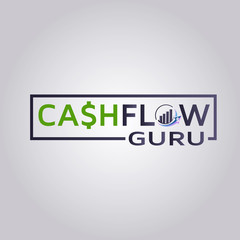 Obraz premium Green money fast payment logo design inspiration
