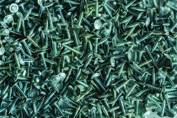 close up of a pile of nails