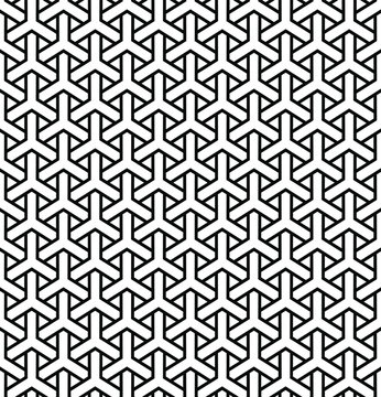 Open goyard pattern design