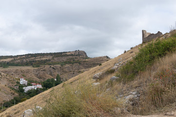 Bay of Balaclava, the picturesque landscape