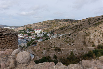 Genoese fortress of Cembalo in Balaklava