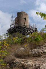 Genoese fortress of Cembalo in Balaklava