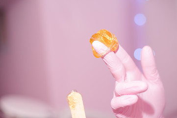 armpit or arm depilation shugaring paste