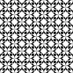 Fototapeta premium Seamless geometric tile pattern design