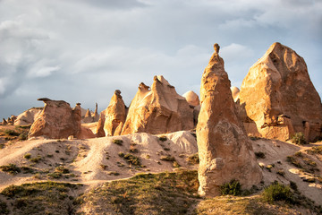 Fototapeta premium Fairy Chimneys in Cappadocia, Turkey