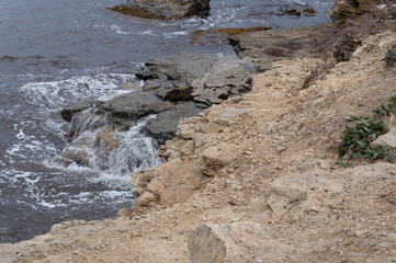 rocks and sea of Crimea