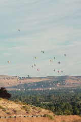 Hot Air Balloon Races in Valley
