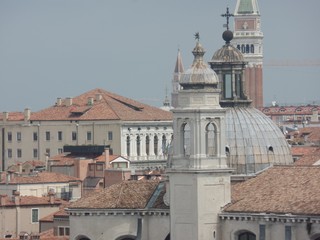 Zoomed in shot of Venice