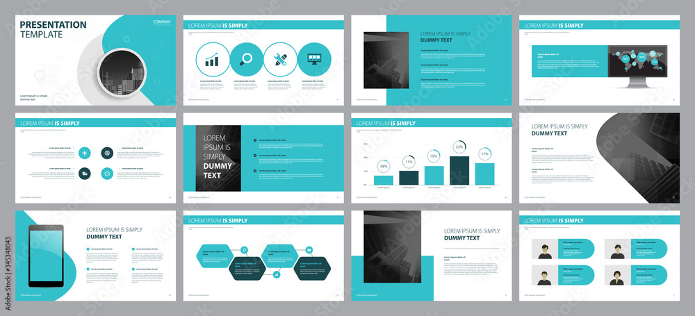 Aufkleber template presentation design and page layout design for brochure ,book , magazine,annual report and 