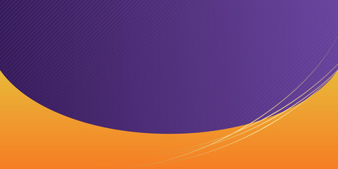 Yellow purple bright design with yellow background of chaotically moving triangles. Modern dynamic background for your company. Vector illustration.