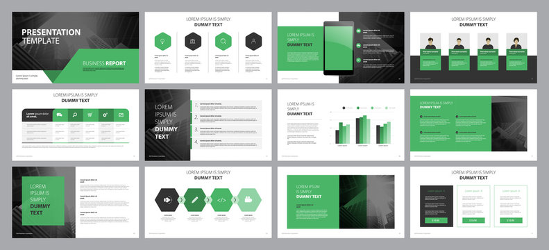 template presentation design and page layout design for brochure ,book , magazine,annual report and company profile , with info graphic elements design