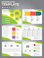 Business abstract template slides background design.info graphs and charts
