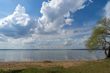 Forest Lake in May Day