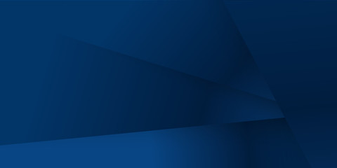 Fototapeta premium Abstract modern 3D background in blue colors. Abstract geometrical and blue with triangle background. illustration vector design. Blue background vector illustration lighting effect graphic for text