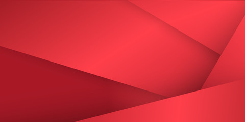 Fototapeta premium Modern Red Abstract 3D Presentation Background.