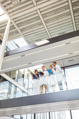 Obraz premium Group as a medical team in a meeting