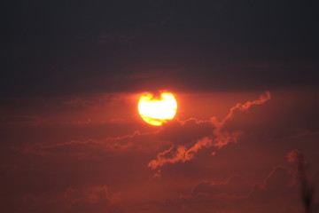 atardecer