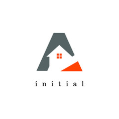 A initial Letter logo in real estate industry.