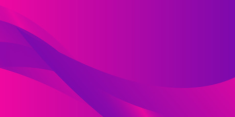 Modern pink purple abstract background with lines and square shape gradation color. Simple purple background. Flat purple gradation wavy background