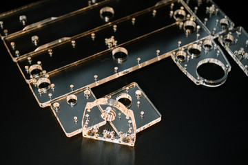 ..Plexiglass parts for cnc machine. Acrylic form machine parts, laser cutting and engraving